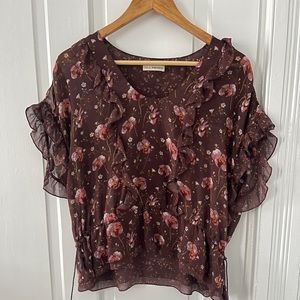 Ulla Johnson Silk Leif Top - Worn Once! Sz 4